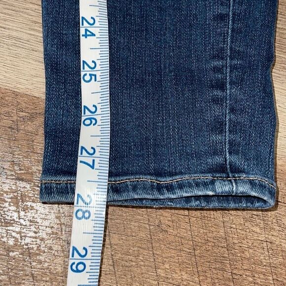 Frame Womens Jentri Lane Le High Skinny Jeans Blue‎ Denim Medium Wash Size 26 - Picture 12 of 12